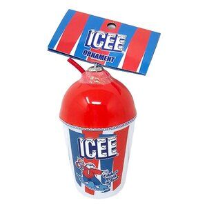 ICEE Ice Slushie Cold Drink Food Collectible Christmas Ornament by Ruz